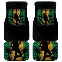 Jamaica One Love Grunge Car Mats Jamrock - Wonder Print Shop