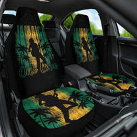 Jamaica One Love Grunge Car Seat Cover Jamrock - Wonder Print Shop