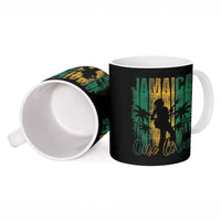 Jamaica One Love Grunge Ceramic Mug Jamrock - Wonder Print Shop