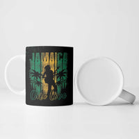 Jamaica One Love Grunge Ceramic Mug Jamrock - Wonder Print Shop