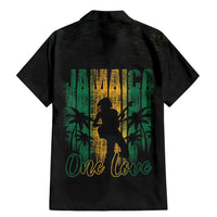 Jamaica One Love Grunge Family Matching Mermaid Dress and Hawaiian Shirt Jamrock - Wonder Print Shop