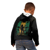 Jamaica One Love Grunge Kid Hoodie Jamrock - Wonder Print Shop