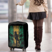 Jamaica One Love Grunge Luggage Cover Jamrock - Wonder Print Shop