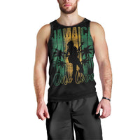 Jamaica One Love Grunge Men Tank Top Jamrock - Wonder Print Shop