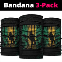 Jamaica One Love Grunge Neck Gaiter Jamrock - Wonder Print Shop