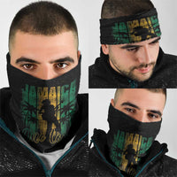 Jamaica One Love Grunge Neck Gaiter Jamrock - Wonder Print Shop