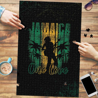 Jamaica One Love Grunge Puzzle Jamrock - Wonder Print Shop