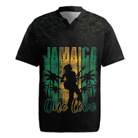 Jamaica One Love Grunge Rugby Jersey Jamrock - Wonder Print Shop