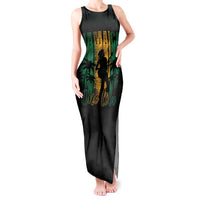 Jamaica One Love Grunge Tank Maxi Dress Jamrock - Wonder Print Shop