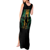 Jamaica One Love Grunge Tank Maxi Dress Jamrock - Wonder Print Shop