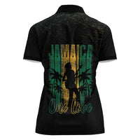 Jamaica One Love Grunge Women Polo Shirt Jamrock - Wonder Print Shop