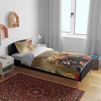 Dia de Los Muertos Mexico Bedding Set Aztec Goddess Mictecacihuatl LT7 - Wonder Print Shop