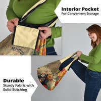 Dia de Los Muertos Mexico Grocery Bag Aztec Goddess Mictecacihuatl