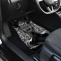 Custom New Zealand Rugby Car Mats 2023 World Cup Aotearoa Haka Face LT7 - Wonder Print Shop
