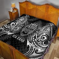 Custom New Zealand Rugby Quilt 2023 World Cup Aotearoa Haka Face - Wonder Print Shop