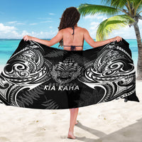 Custom New Zealand Rugby Sarong 2023 World Cup Aotearoa Haka Face - Wonder Print Shop