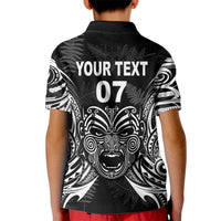 New Zealand Rugby Kid Polo Shirt 2023 World Cup Aotearoa Create History - Wonder Print Shop