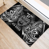 New Zealand Rugby Rubber Doormat 2023 World Cup Aotearoa Create History - Wonder Print Shop