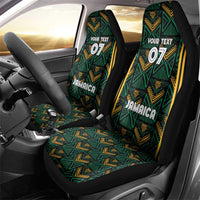 Jamaica Reggae Boyz Custom Car Seat Cover Ethnic Motifs LT7 - Wonder Print Shop