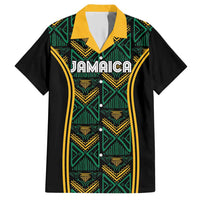 Jamaica Reggae Boyz Custom Hawaiian Shirt Ethnic Motifs - Wonder Print Shop