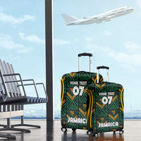 Jamaica Reggae Boyz Custom Luggage Cover Ethnic Motifs - Wonder Print Shop