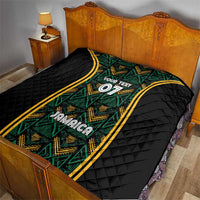 Jamaica Reggae Boyz Custom Quilt Ethnic Motifs - Wonder Print Shop