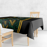 Jamaica Reggae Boyz Custom Tablecloth Ethnic Motifs - Wonder Print Shop