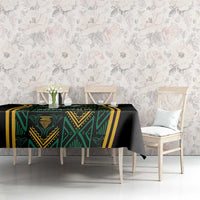 Jamaica Reggae Boyz Custom Tablecloth Ethnic Motifs - Wonder Print Shop