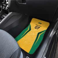Jamaica Custom Car Mats Ethnic Motifs - Gold Accents LT7 - Wonder Print Shop