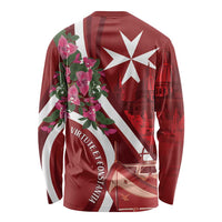 Inħobbok Malta Long Sleeve Shirt Bougainville and Luzzu