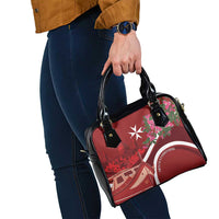 Inħobbok Malta Shoulder Handbag Bougainville and Luzzu