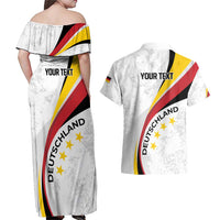 Germany Personalized Couples Matching Off Shoulder Maxi Dress and Hawaiian Shirt 2025 Nationalelf - GO Deutschland