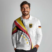 Germany Personalized Long Sleeve Polo Shirt 2025 Nationalelf - GO Deutschland