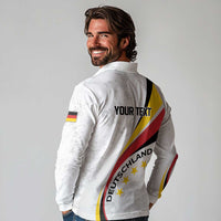 Germany Personalized Long Sleeve Polo Shirt 2025 Nationalelf - GO Deutschland