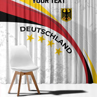 Germany Personalized Window Curtain 2025 Nationalelf - GO Deutschland