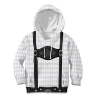 Germany Trachten Lederhose Inspired Kid Hoodie Sable Black