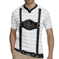Germany Trachten Lederhose Inspired Rugby Jersey Sable Black