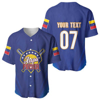 Venezuela Baseball Campeon Custom Baseball Jersey Arepa Powers