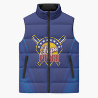 Venezuela Baseball Campeon Custom Sleeveless Puffer Jacket Arepa Powers