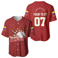 Venezuela Baseball Custom Baseball Jersey Campeon - Making History