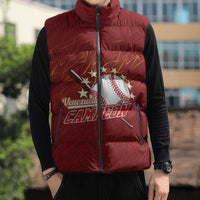 Venezuela Baseball Custom Sleeveless Puffer Jacket Campeon - Making History