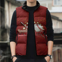 Venezuela Baseball Custom Sleeveless Puffer Jacket Campeon - Making History