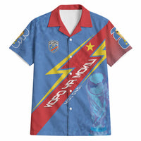 DR Congo 2026 Kopo ya Mokili Custom Hawaiian Shirt Leopards Making History