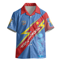 DR Congo 2026 Kopo ya Mokili Custom Kid Hawaiian Shirt Leopards Making History