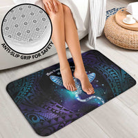 Polynesian Tala Manta Ray Bathroom Set Nowhere You Could Go That I Won't Be With You - Wonder Print Shop