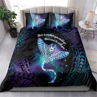 Polynesian Tala Manta Ray Bedding Set Nowhere You Could Go That I Won't Be With You - Wonder Print Shop