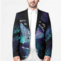 Polynesian Tala Manta Ray Blazer Nowhere You Could Go That I Won't Be With You - Wonder Print Shop
