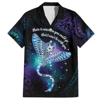 Polynesian Tala Manta Ray Family Matching Summer Maxi Dress and Hawaiian Shirt Nowhere You Could Go That I Won't Be With You - Wonder Print Shop
