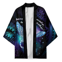 Polynesian Tala Manta Ray Kimono Nowhere You Could Go That I Won't Be With You - Wonder Print Shop