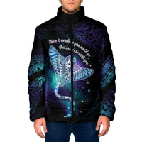 Polynesian Tala Manta Ray Padded Jacket Nowhere You Could Go That I Won't Be With You - Wonder Print Shop